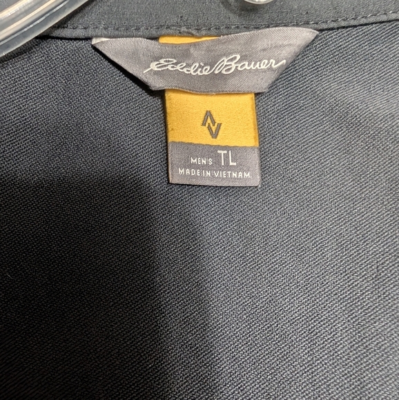 Eddie Bauer Travex Trek And Travel Dark Charcoal Grey Men's Black Utility Jacket - Picture 8 of 12